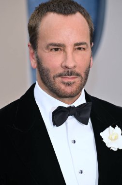 ÇOK HILLS, CA. 12 Mart 2023: Tom Ford, Wallis Annenberg Merkezi 'ndeki Vanity Fair Oscar Partisi' nde.