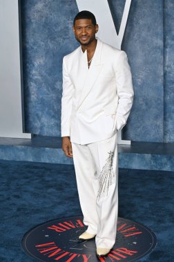 ÇOK HILLS, CA. 12 Mart 2023: Wallis Annenberg Merkezi 'ndeki Vanity Fair Oscar Partisi' nde yer gösterici