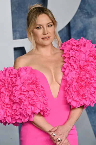 Beverly Hills Marca 2023 Kate Hudson Przyjęciu Vanity Fair Oscar — Zdjęcie stockowe