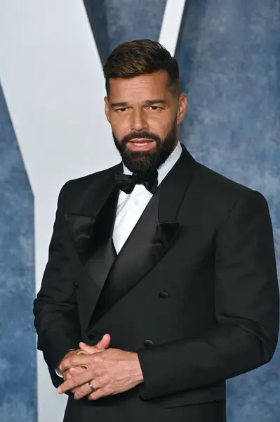 Beverly Hill Marzo 2023 Ricky Martin Vanity Fair Oscar Party — Foto Stock