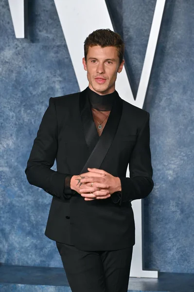 Beverly Hills Března 2023 Shawn Mendes Vanity Fair Oscar Party — Stock fotografie