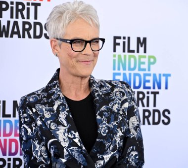 Santa Monica, CA 'da. 4 Mart 2023: Jamie Lee Curtis Santa Monica 'da Bağımsız Ruh Ödülleri' nde