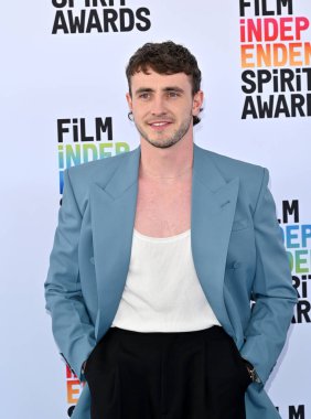 Santa Monica, CA 'da. 4 Mart 2023: Paul Mescal Santa Monica 'da Bağımsız Ruh Ödülleri' nde