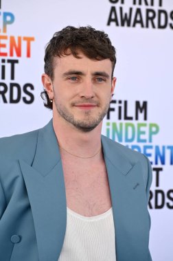 Santa Monica, CA 'da. 4 Mart 2023: Paul Mescal Santa Monica 'da Bağımsız Ruh Ödülleri' nde