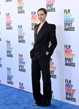 Santa Monica, CA 'da. 4 Mart 2023: Aubrey Plaza Santa Monica Bağımsız Ruh Ödülleri 2023