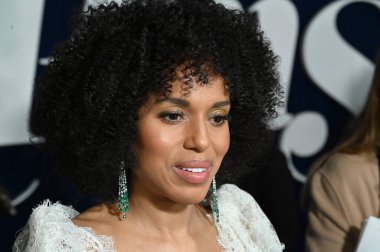 LOS ANGELES, CA. 2 Mart 2023 'te Kerry Washington, Hollywood Lejyon Tiyatrosu' nda Mahkûm Olmayan 'ın prömiyerinde.