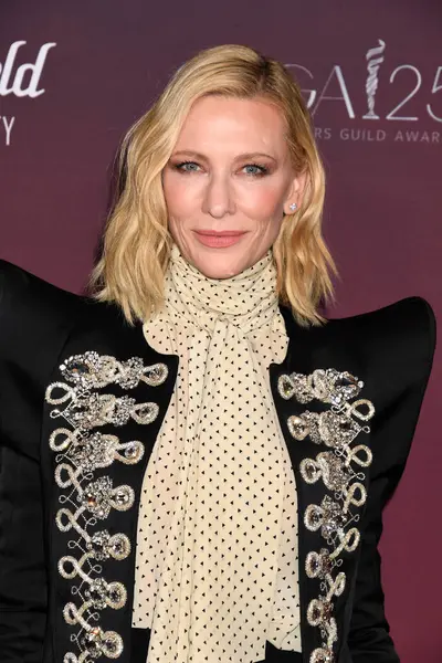 LOS ANGELES, CA. 27 Şubat 2023: Cate Blanchett Fairmont Century Plaza, Los Angeles 'taki 25. Kostüm Tasarımcıları Birliği Ödülleri' nde