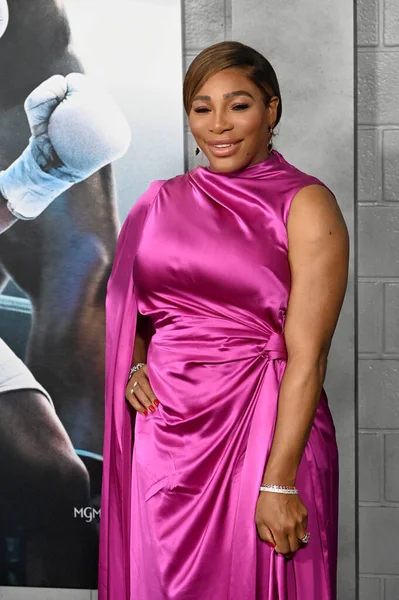 Los Angeles February 2023 Serena Williams Premiere Creed Iii Tcl — Stock Photo, Image