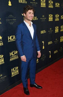 LOS ANGELES, CA. 24 Şubat 2023: 2023 HCA Film Ödülleri 'nde Gabriel LaBelle Beverly Wilshire Oteli' nde