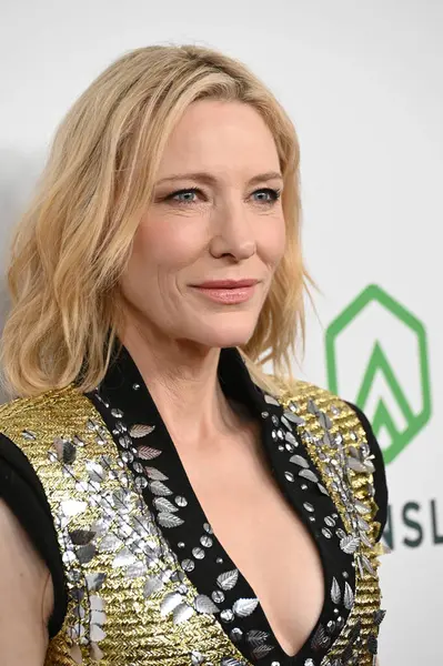 LOS ANGELES, CA. 25 Şubat 2023: 34. Yapımcılar Birliği Ödülleri 'nde Cate Blanchett Beverly Hilton Otel' de
