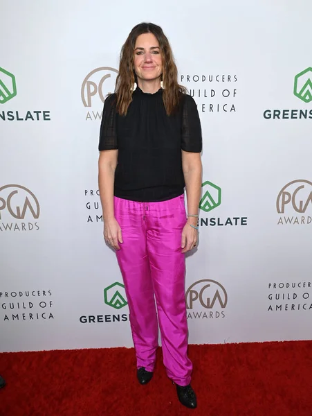 stock image LOS ANGELES, CA. February 25, 2023:  Lindsey Collins at the 34th Annual Producers Guild Awards at the Beverly Hilton Hotel