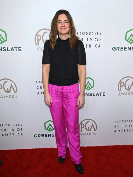 Stock image LOS ANGELES, CA. February 25, 2023:  Lindsey Collins at the 34th Annual Producers Guild Awards at the Beverly Hilton Hotel