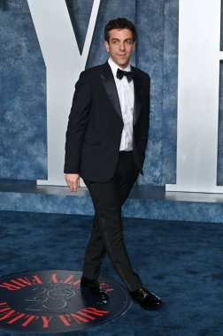 ÇOK HILLS, CA. 12 Mart 2023: Wallis Annenberg Merkezi 'ndeki Vanity Fair Oscar Partisi' nde BJ Novak