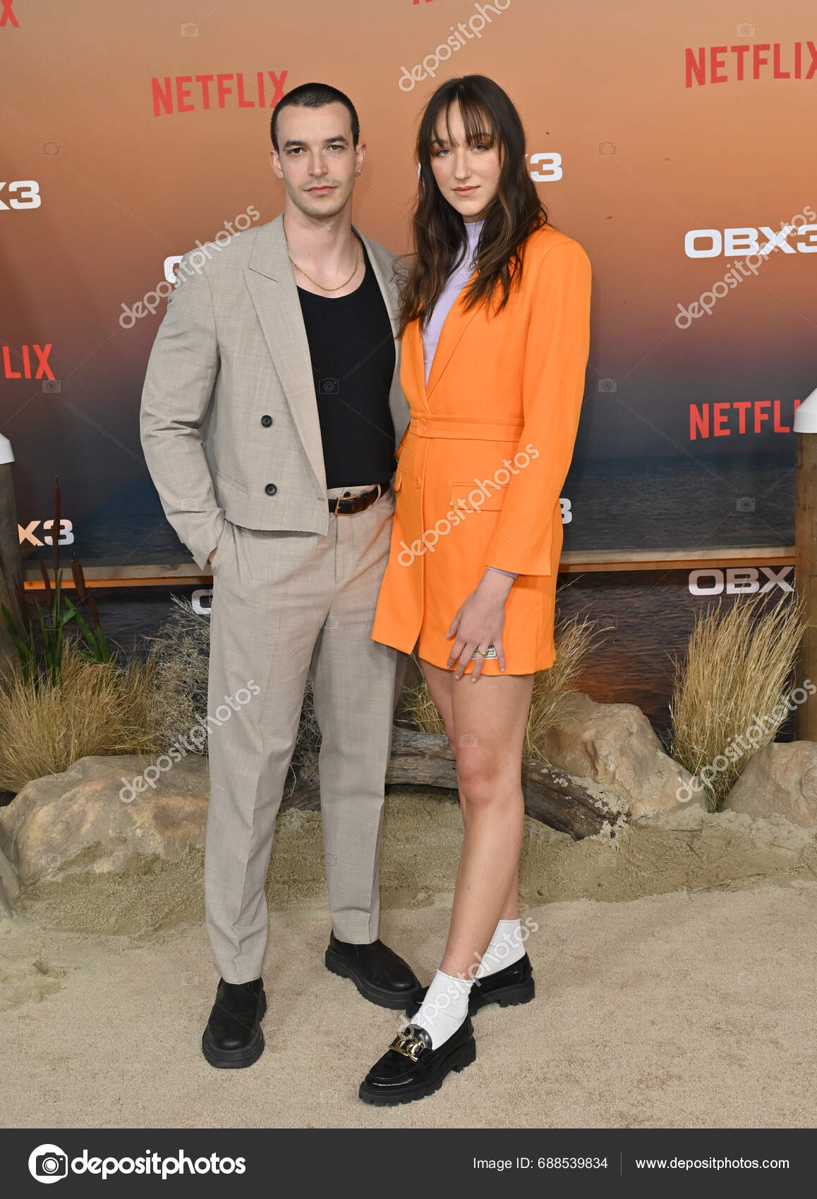 Los Angeles February 2023 Sean Young Cosette Rinab Season Premiere