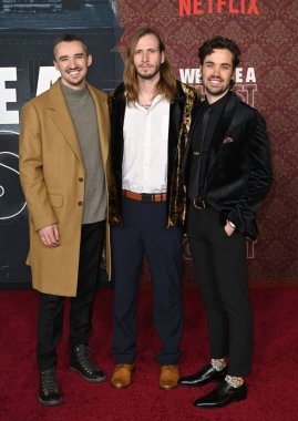 LOS ANGELES, CA. 22 Şubat 2023: Hollywood 'daki Tedum Tiyatrosu' nda Bir Hayaletimiz Var galasında Halkın Hırsızları