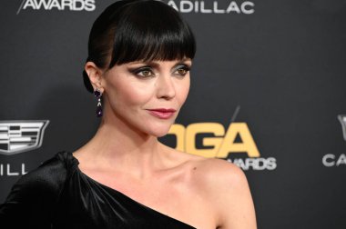 LOS ANGELES, CA. 18 Şubat 2023: Christina Ricci Beverly Hilton Otel 'de 75. Geleneksel Yönetmenler Birliği Ödülleri' nde