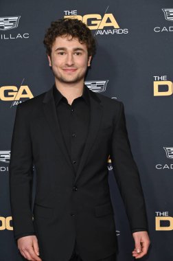 LOS ANGELES, CA. 18 Şubat 2023: Gabriel LaBelle Beverly Hilton Otel 'deki 75. Geleneksel Yönetmenler Derneği Ödülleri' nde