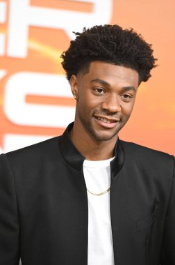 LOS ANGELES, CA. 16 Şubat 2023: Jonathan Daviss Outer Banks 'in Regency Village Theatre' daki 3. sezon galasında