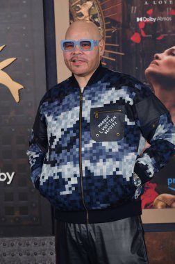 LOS ANGELES, USA. February 13, 2024: Fat Joe at the premiere for This Is Me...Now: A Love Story Premiere at the Dolby Theatre