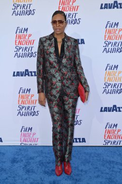 SANTA MONICA, USA. February 25, 2024: Aisha Tyler at the 2024 Film Independent Spirit Awards in Santa Monica clipart