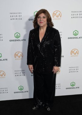 LOS ANGELES, USA. February 25, 2024: Gail Berman at the 2024 Producers Guild Awards at the Dolby Theatre clipart