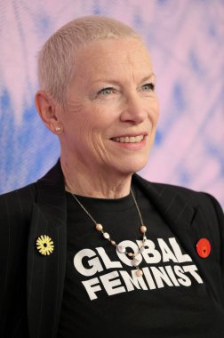 LOS ANGELES, USA. March 06, 2024: Annie Lennox at the 2024 Green Carpet Fashion Awards clipart