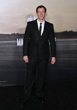 LOS ANGELES, ABD. 10 Ocak 2024: Callum Turner Mann Village Tiyatrosu 'ndaki Masters of the Air' in galasında.