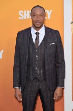 LOS ANGELES, USA. March 19, 2024: Dorian Missick at the premiere for Shirley at the Egyptian Theatre clipart