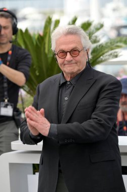FRANSA, FRANSA. 16 Mayıs 2024, Furiosa A Mad Max Saga 'daki George Miller, Cannes Festivali' ndeki fotoğraf çekimi.