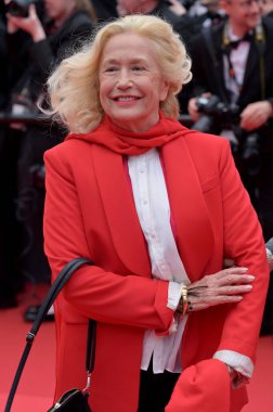 FRANSA, FRANSA. 14 Mayıs 2024, Brigitte Fossey İkinci Perde prömiyerinde 77. Cannes Festivali 'nde