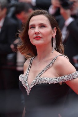 FRANSA, FRANSA. 14 Mayıs 2024, Virginie Ledoyen İkinci Perde galasında 77. Cannes Festivali 'nde.