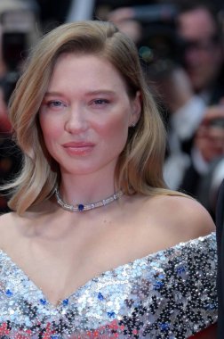 FRANSA, FRANSA. 14 Mayıs 2024: Lea Seydoux İkinci Perde prömiyerinde 77. Cannes Festivali 'nde
