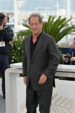 FRANSA, FRANSA. 15 Mayıs 2024: İkinci Perde 'de Vincent Lindon, Cannes Festivali' nde fotoğraf çekimi