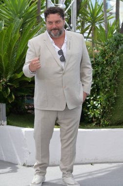 FRANSA, FRANSA. 19 Mayıs 2024: 77. Cannes Festivali 'nde Denis Menochet