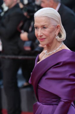 FRANSA, FRANSA. 24 Mayıs 2024 Helen Mirren 77. Cannes Festivali 'nde En Değerli Kargo galasında