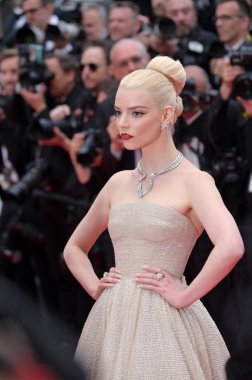 FRANSA, FRANSA. 15 Mayıs 2024: Furiosa 'da Anya Taylor-Joy: 77. Cannes Festivali' nde Çılgın Max Saga galası