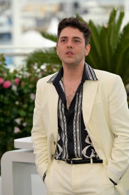 FRANSA, FRANSA. 15 Mayıs 2024: 77. Cannes Festivali 'ndeki Un Certain Regard Jürisinden Xavier Dolan