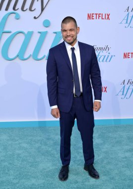 LOS ANGELES, USA. June 14, 2024: Wes Jetton at the premiere for A Family Affair at the Egyptian Theatre clipart