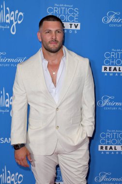 LOS ANGELES, ABD. 15 Haziran 2024: Brock Davies Fairmont Century Plaza 'da düzenlenen 6. Yıllık Eleştirmenler Seçimi Gerçek TV Ödülleri' nde