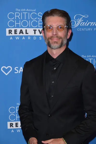 stock image LOS ANGELES, USA. June 15, 2024: Brian Mendoza at the 6th Annual Critics Choice Assoc Real TV Awards at the Fairmont Century Plaza