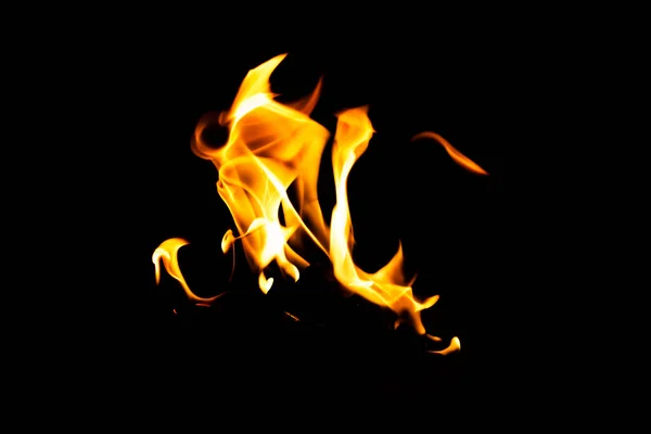 Fuego Textura Llama Fondo Material Combustión Patrón Efecto Quemadura Blaze — Foto de Stock