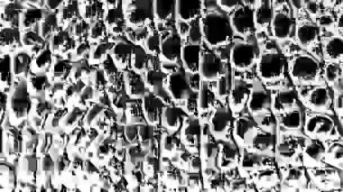 Sıkıntı döngülü grunge doku şablonu. Sonu gelmeyen görüntüler. Klasik arka plan ve fon. Sinema ve animasyon video efekti. Yaşlanmış acil durum tasarım elementi. 4K UHD DCI canlandırması.