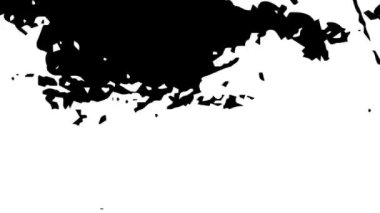 Sıkıntı döngülü grunge doku şablonu. Sonu gelmeyen görüntüler. Klasik arka plan ve fon. Sinema ve animasyon video efekti. Yaşlanmış acil durum tasarım elementi. 4K UHD DCI canlandırması.