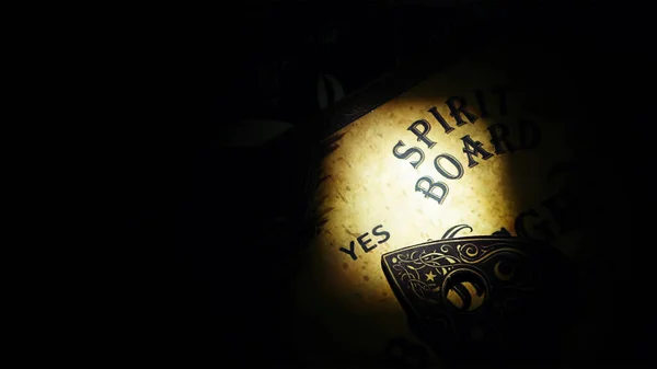 Mística Espiritual Ouija Witchcraft Board Foto Jogo — Fotografia de Stock