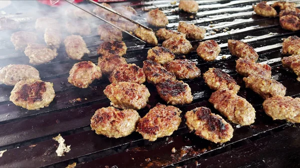 Delicious Food Meatballs Barbecue Photo — Stock Photo, Image
