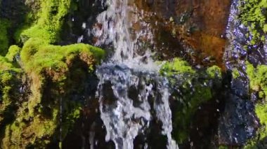  Waterfall on a River in Wild Nature 