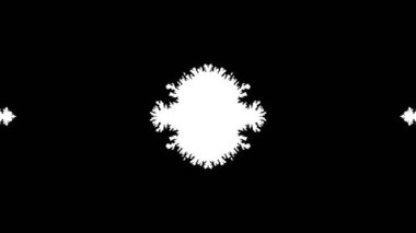  Abstract Ink Paint Spread Mirror Illusion 