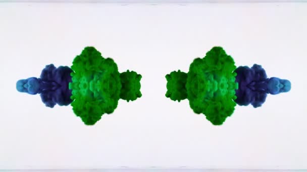 Abstrakt Fargerik Spredningsspeil Speilrefleksjon – stockvideo