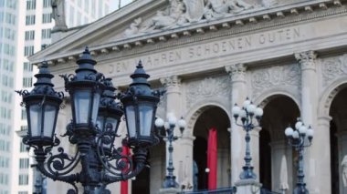 Frankfurt Almanya eski opera binası