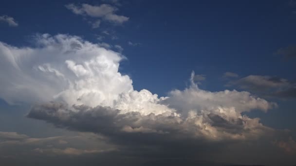 Miękkie Deszczowe Chmury Time Lapse — Wideo stockowe